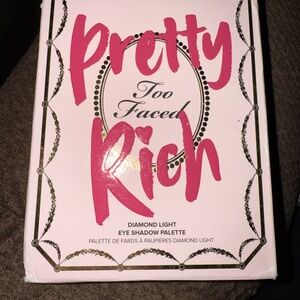 Too Faced Pretty Rich Eyeshadow Palette Never Used Very Pretty